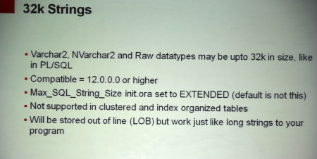 Oracle Database 12c的十二大新特性之三