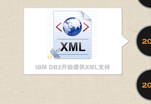 IBM DB2开始支持XML